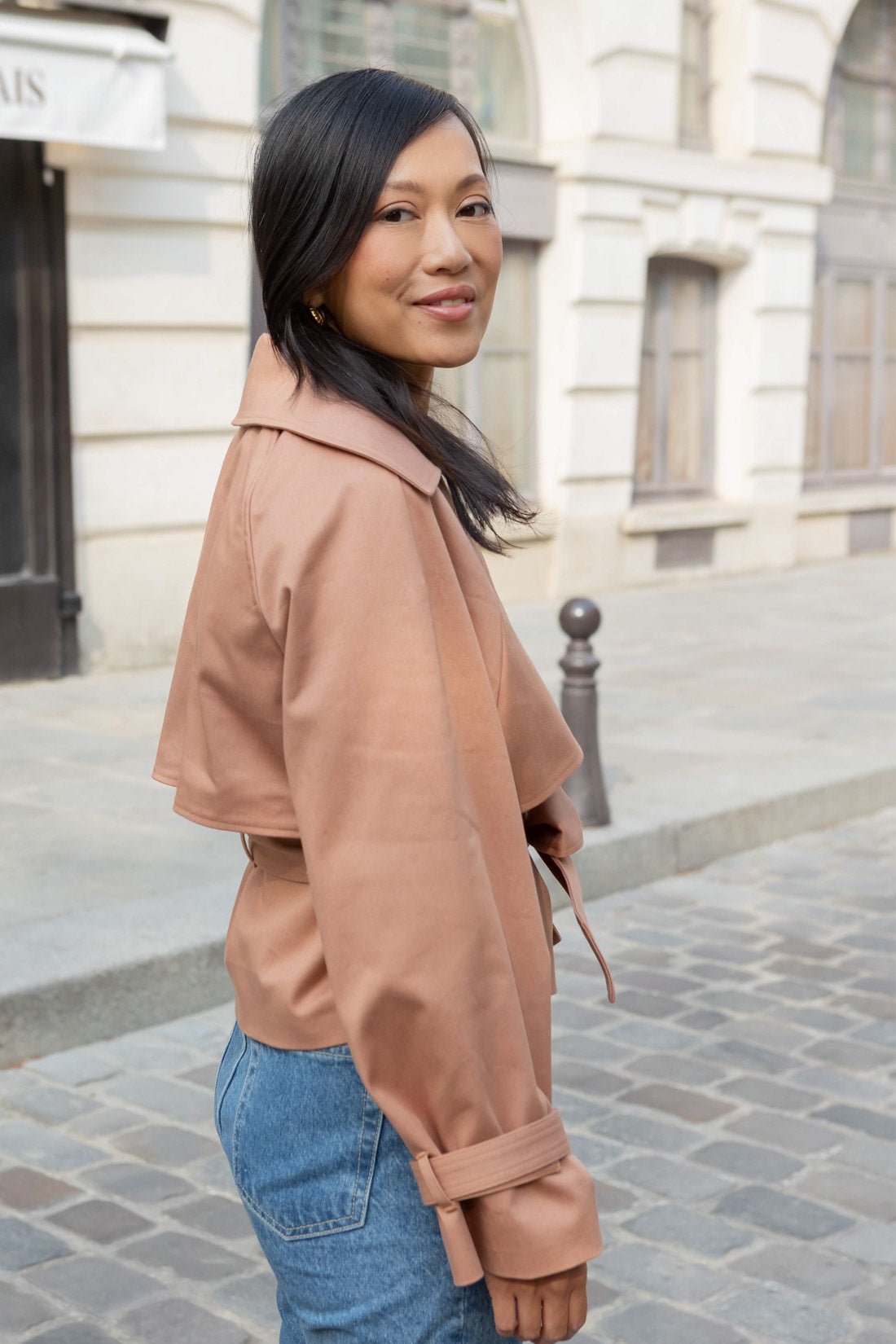 Patricia trench coat - old rose - Petite and So What