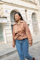 Patricia trench coat - old rose - Petite and So What