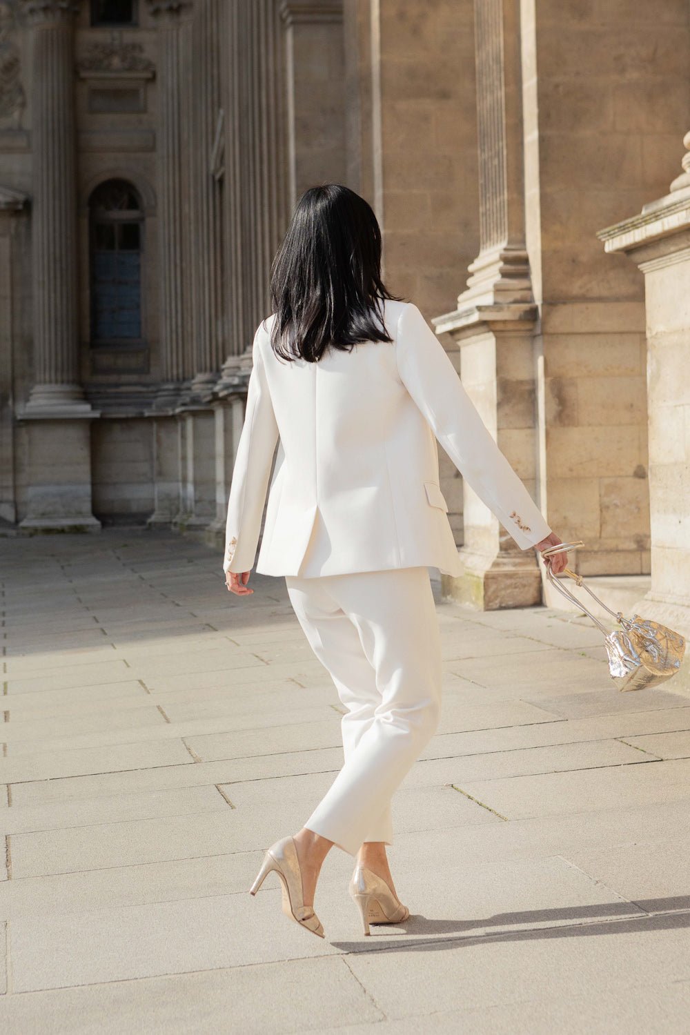 Blazer femme ecru new arrivals