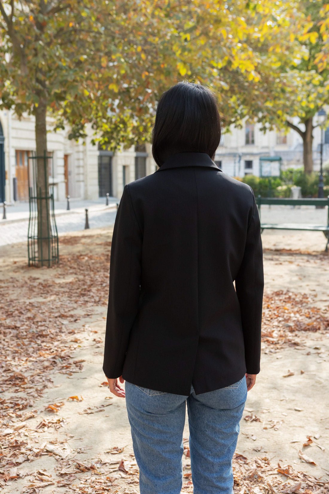 Veste croisée Alysa - noir - Petite and So What