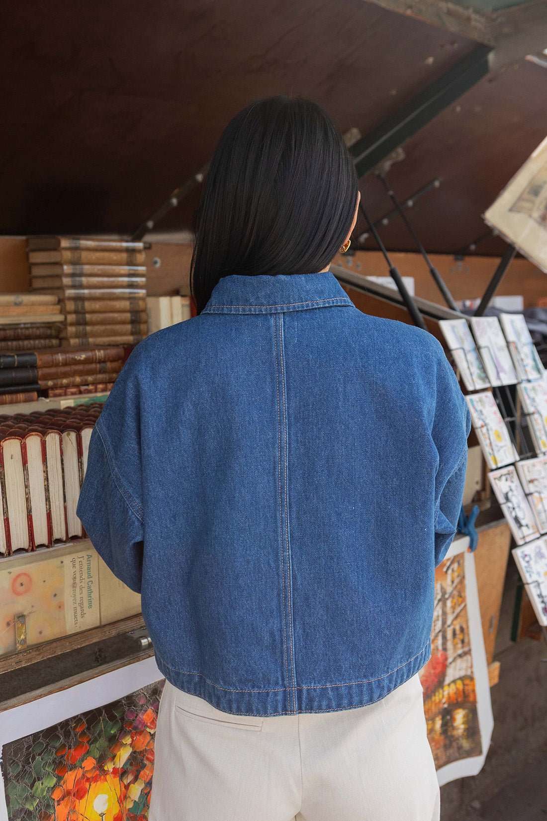 Melissa denim jacket - bows - Petite and So What