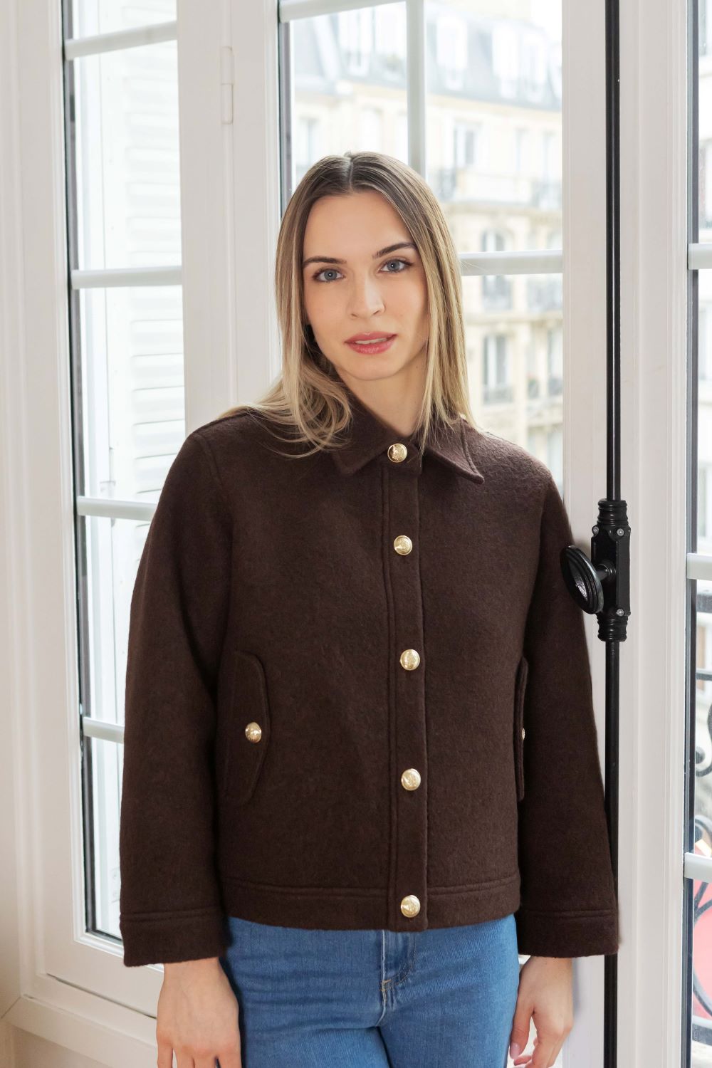 Lana jacket - chocolate - Petite and So What