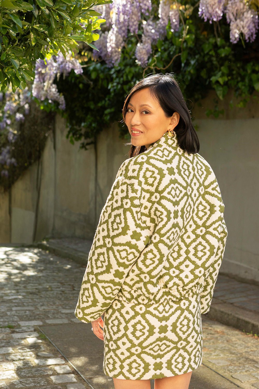 Veste Midori - jacquard matelassé - Petite and So What