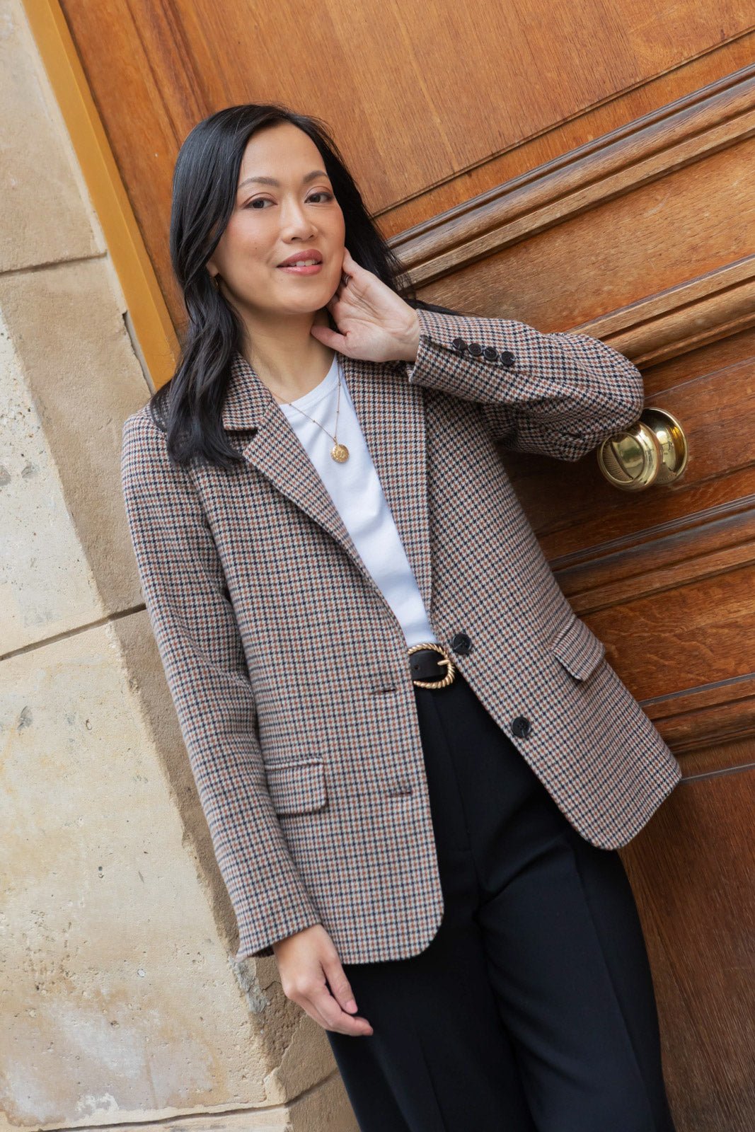 Veste Rosalind - carreaux - Petite and So What