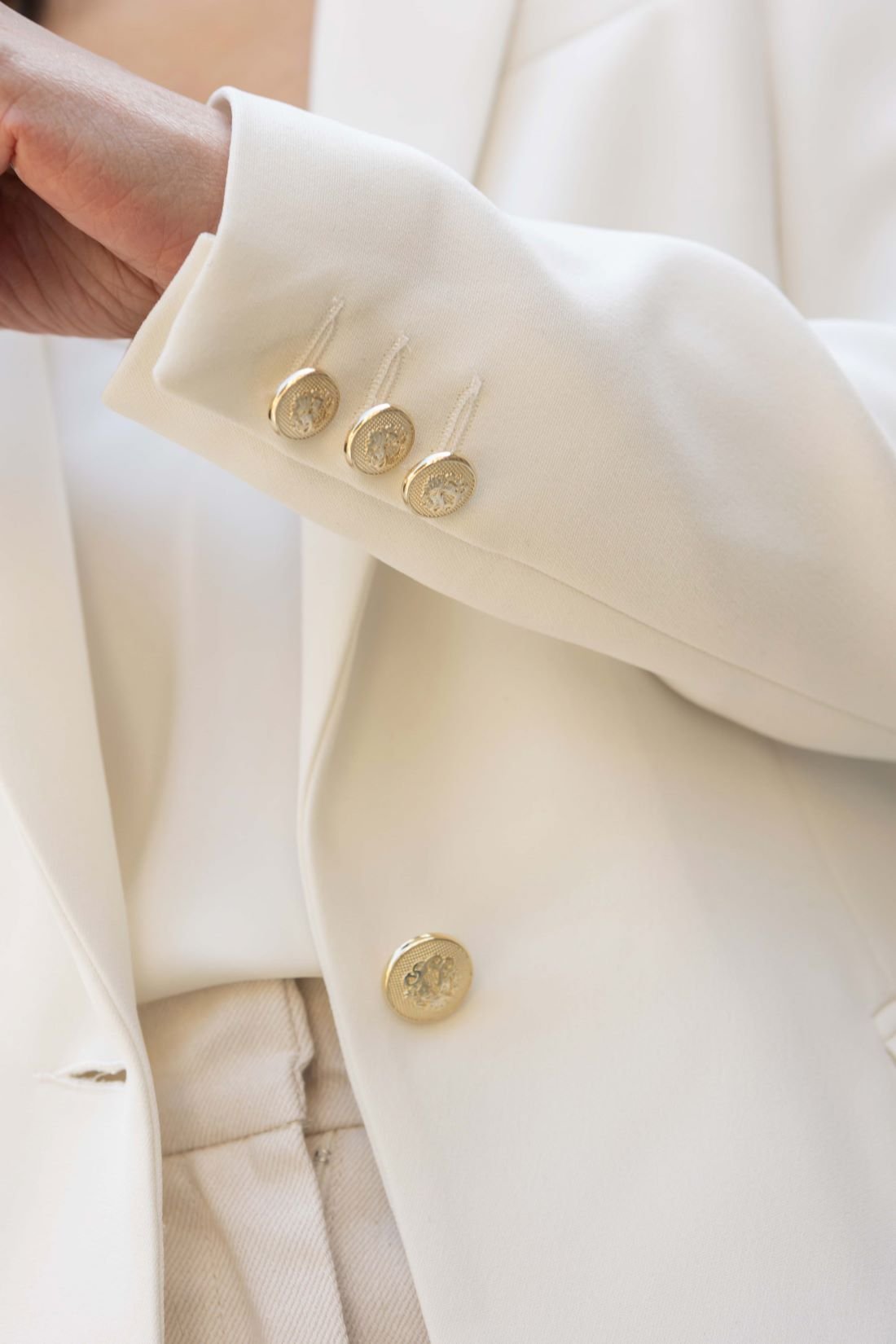 Stephanie jacket - ecru - Petite and So What