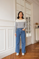 Jean wide Audrey - bleu denim - Petite and So What