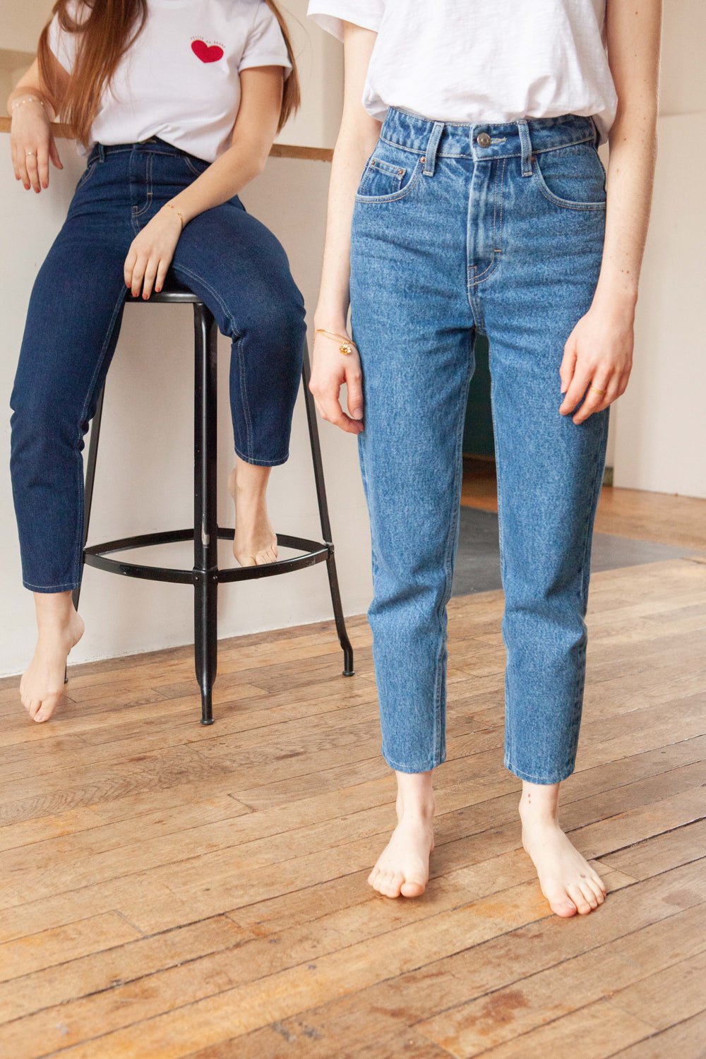 Mom jean Bonnie - bleu denim - Petite and So What