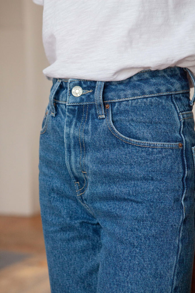 Mom jean Bonnie - bleu denim - Petite and So What