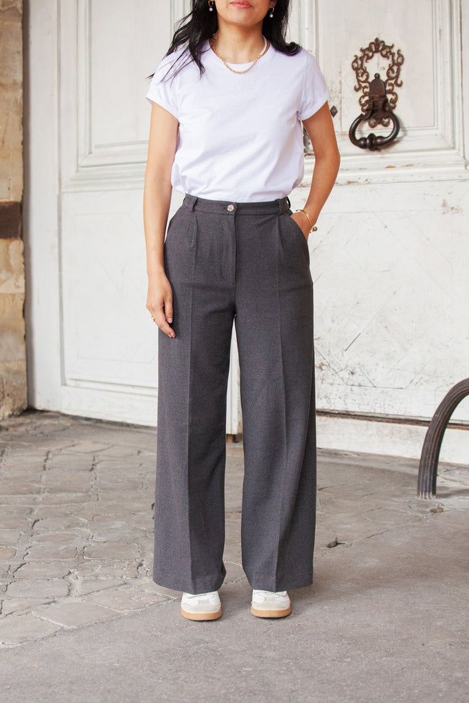 Pantalon Lucy - gris - Petite and So What