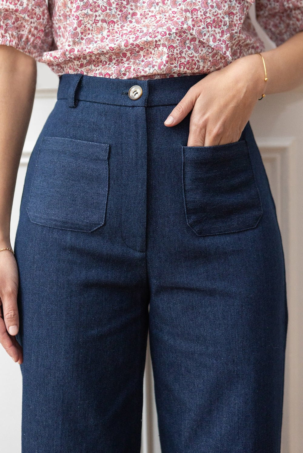 Pantalon Ludivine - jean brut - Petite and So What