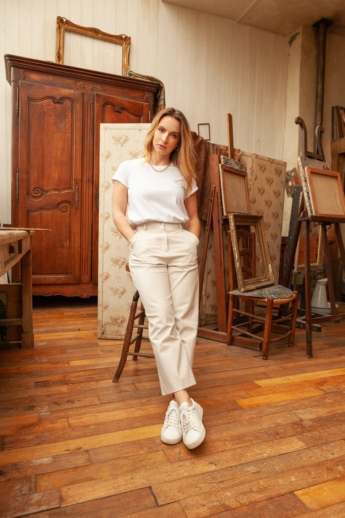 Pantalon Valérie - craie - Petite and So What