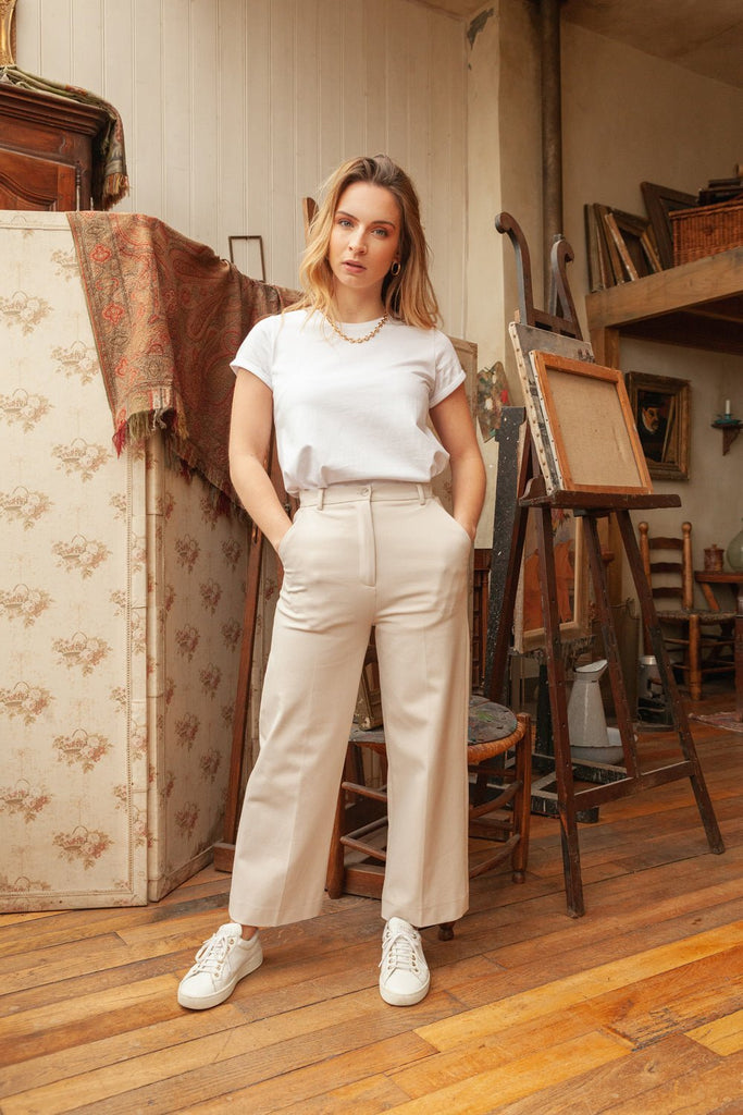 Pantalon Valérie - craie - Petite and So What