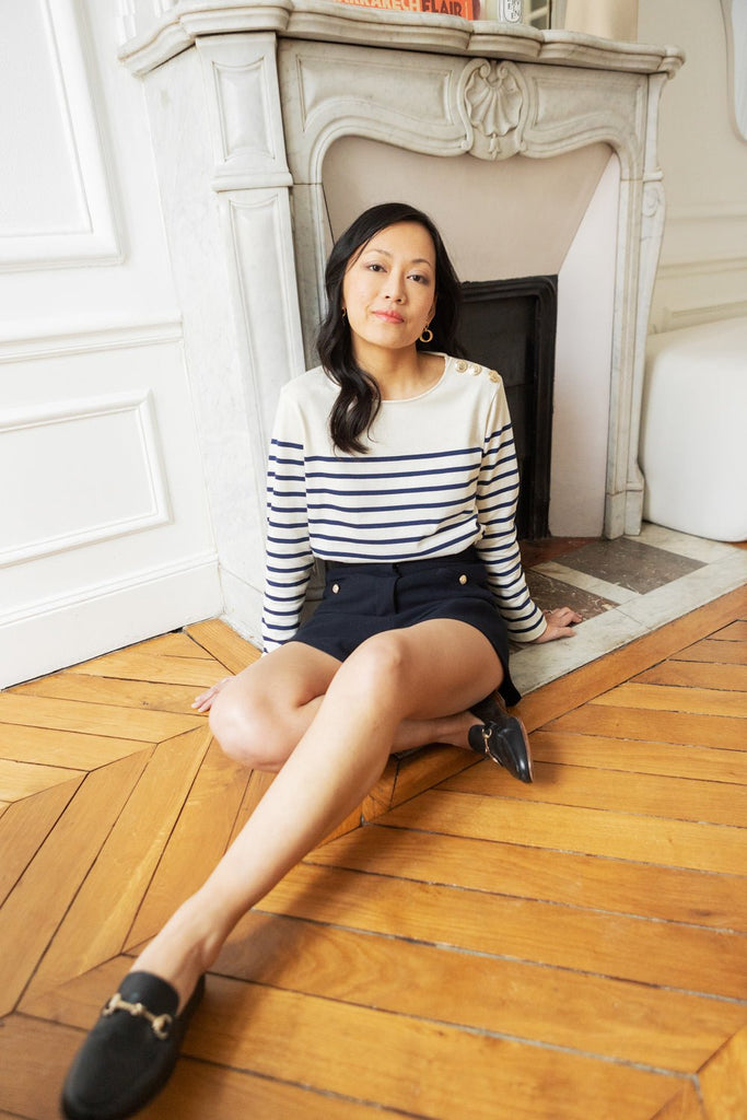 Short Catherine - marine - Petite and So What