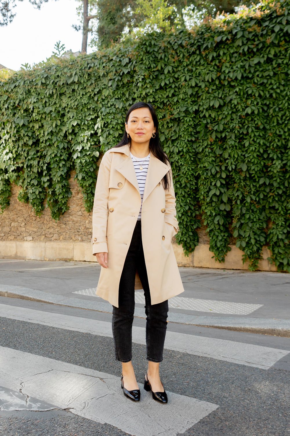 Manteau Vetement Pour Petite Taille Femme Trench Coat Manteau